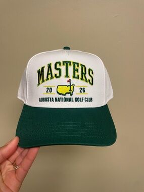 Masters Augusta National Golf Club White & Green Hat